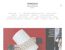 Tablet Screenshot of fairchildbaldwin.com